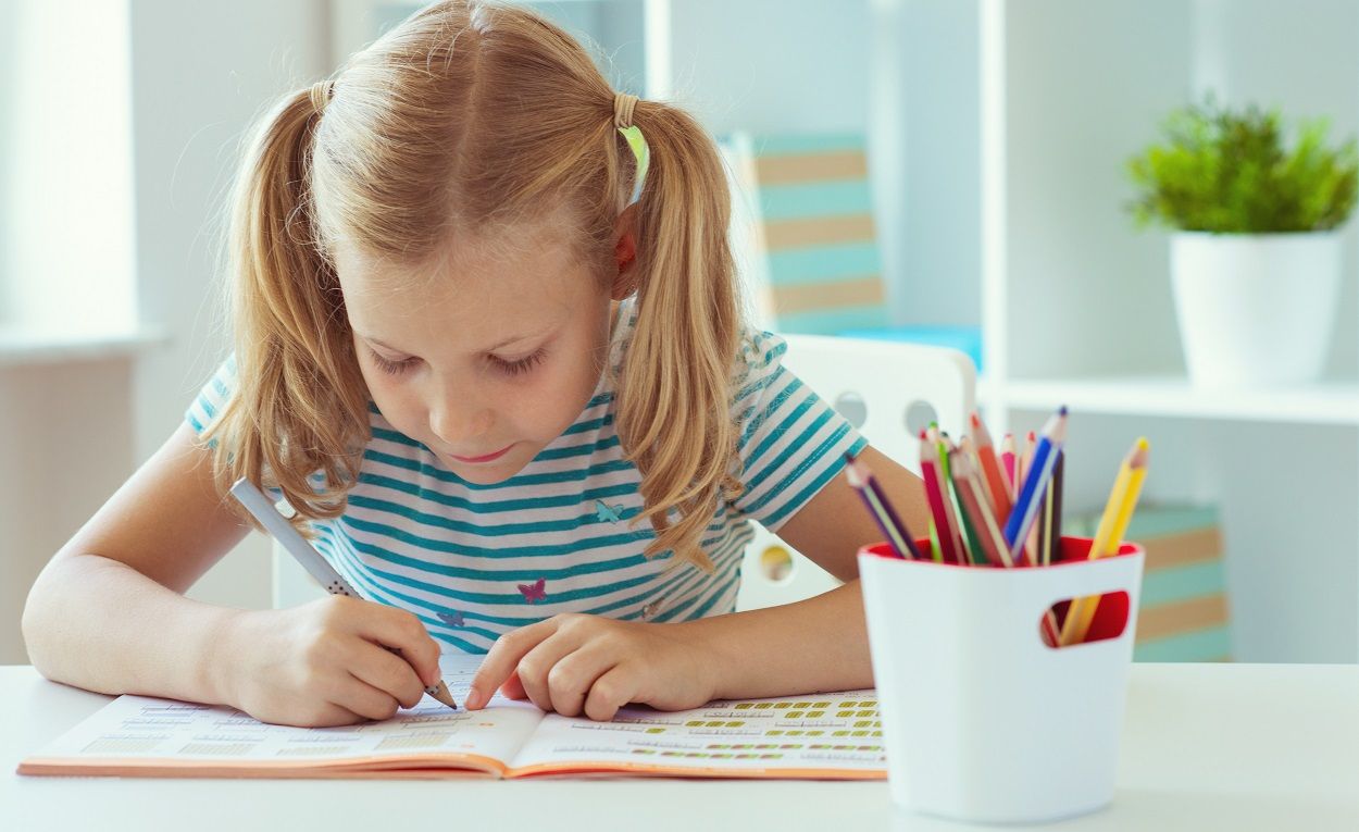 Kinder lernen mit Freude